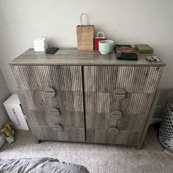 Fluted Dresser for Bedroom