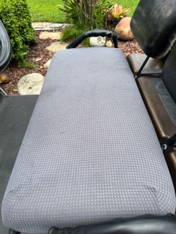 Grey Cloth Golf Cart Seat Civers