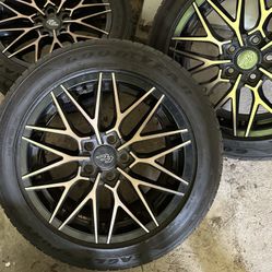 17” Mach performance MP40 Rims