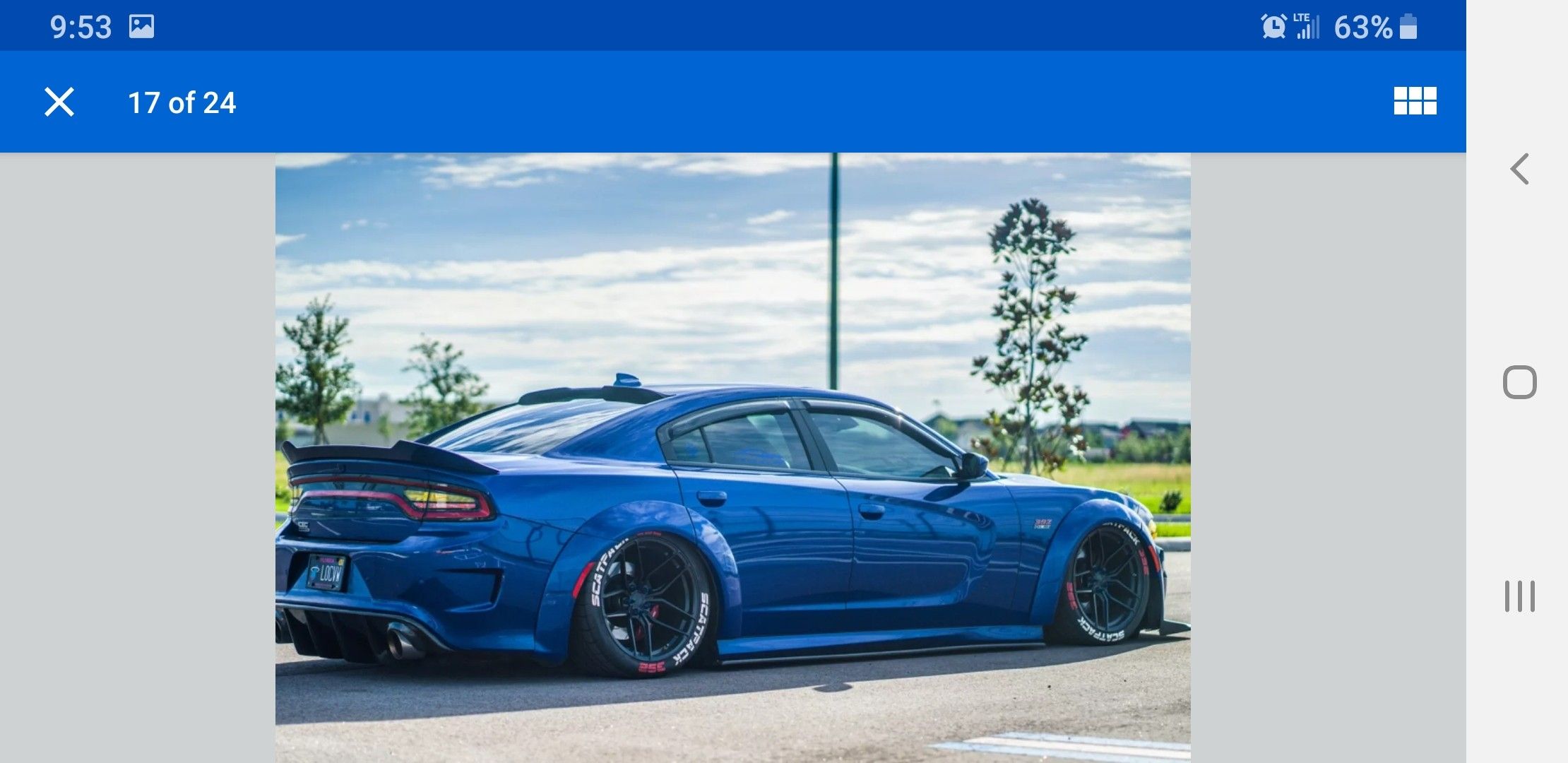 Dodge Charger Wide body kit