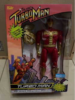 Funko Talking TURBO MAN 13.5" Action Figure Walmart Exclusive 2021 NEW
