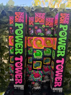 Nee Doh Power Tower 6-Pack Stress Ball Set