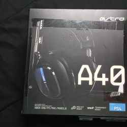Astro A40 Tr Wired Headset With Astro Audio For Ps 5, ps 4 Pc , Mac
