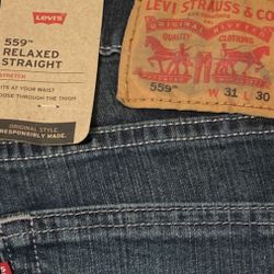31x32 Levi’s Men’s 559 Relaxed Straight Jeans