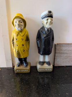 Vintage Captain Pepper & Old Salty , Salt & Pepper Shakers