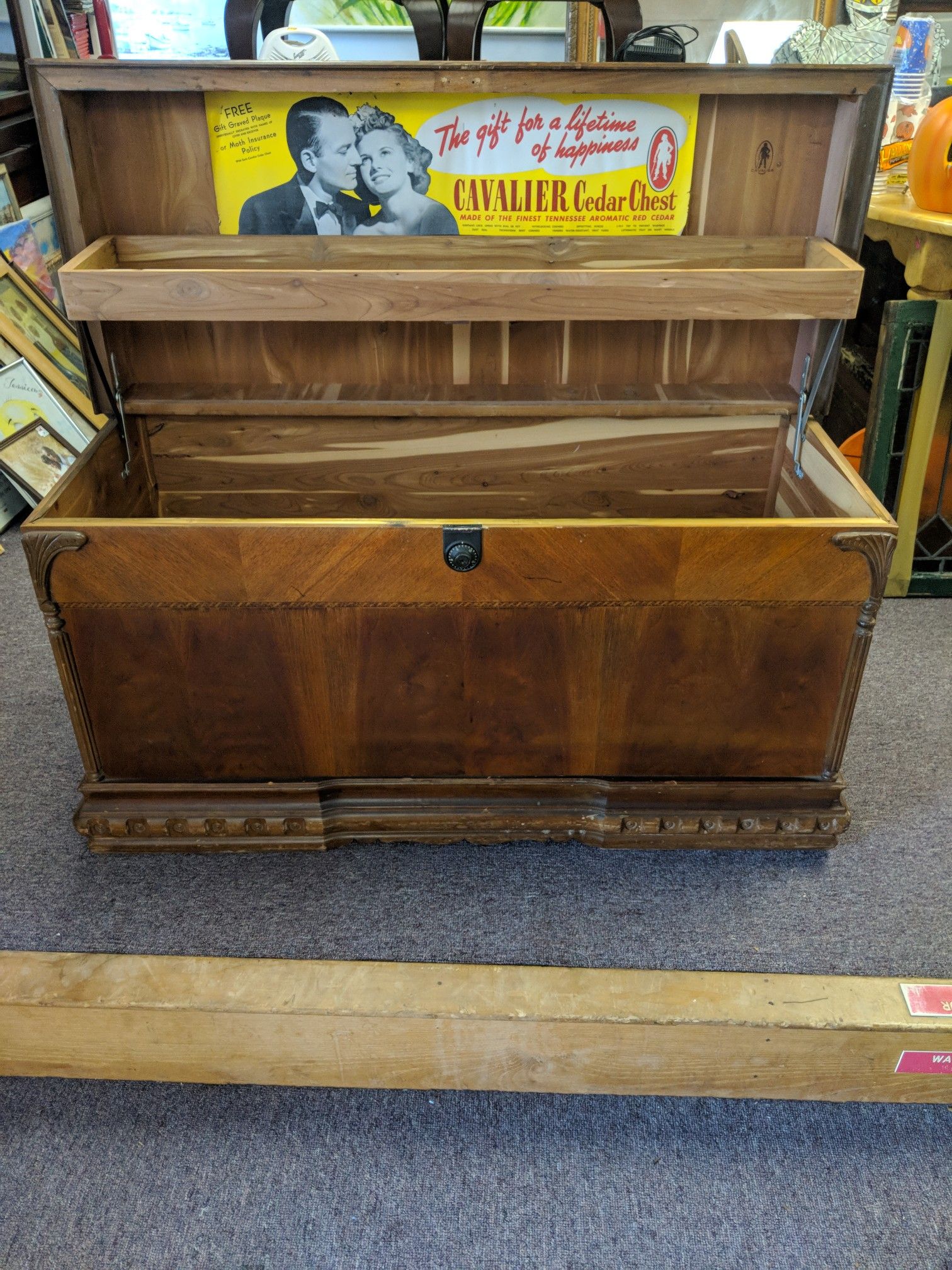 Cavalier waterfall cedar chest deals