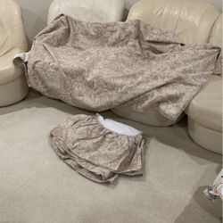 Twin Comforter Cover And Bed Skirt
