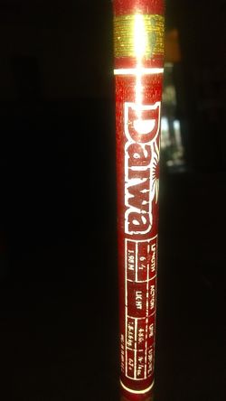 Darwa fishing rod.