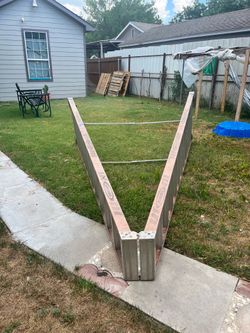 Werner 14ft double side ladder