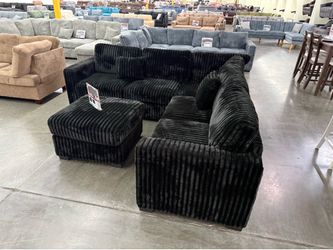 New black sectional