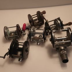6 Fishing Reels Deep Sea Pena 100.00 For All 6