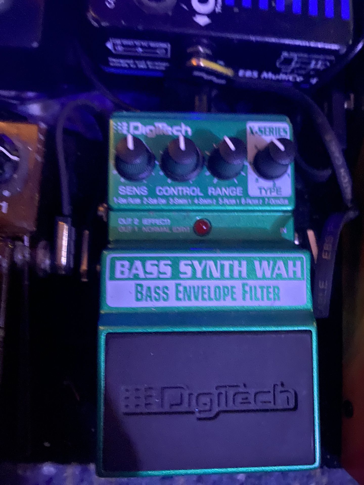 Bass Synth Wah Pedal Digitech 