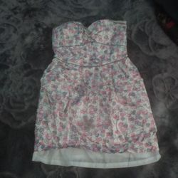 Women's Strapless Dress(S)