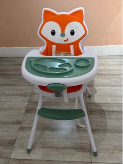High Baby Chairs 3-In-1 Reclining Seat for Eating