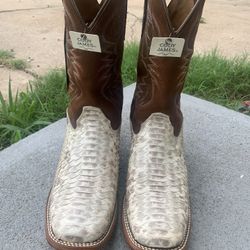 Snake Skin Boots 