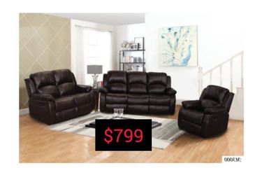 BRAND NEW RECLINER SOFA 