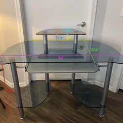 Glass Desk
