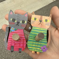 Cat Wall Hooks 