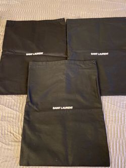 Saint Laurent Dust Bags Set of 3