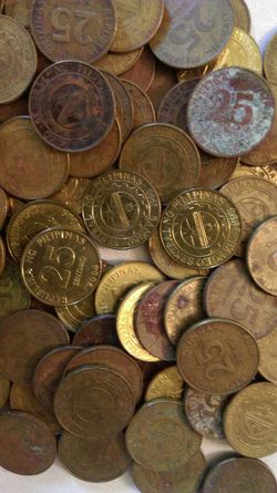 25 Philippines 25 sentimo coins