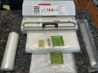 Weston Pro-3000 Commercial Grade Vacuum Sealer with Avid Armor Bags & Roll