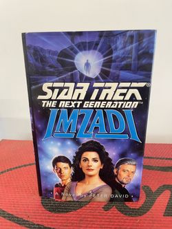Two Star Trek hard back books
