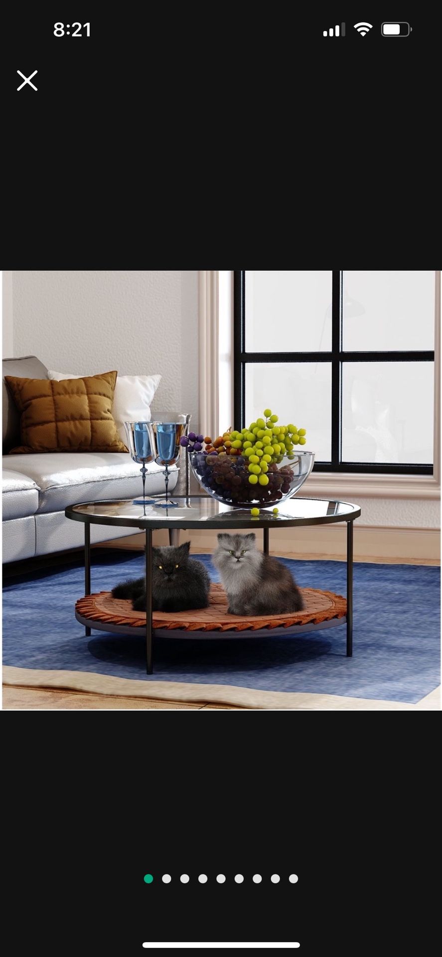 33” Round Coffee Table