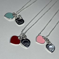 Stainless Steel T&CO Necklaces 