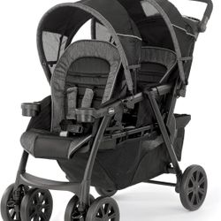 Chicco Cortina Together Double Stroller, Minerale