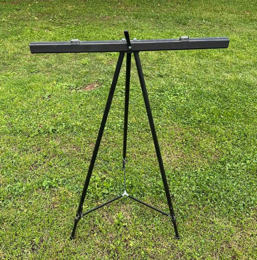 Adjustable Aluminum Flip Chart Presentation Display Easel