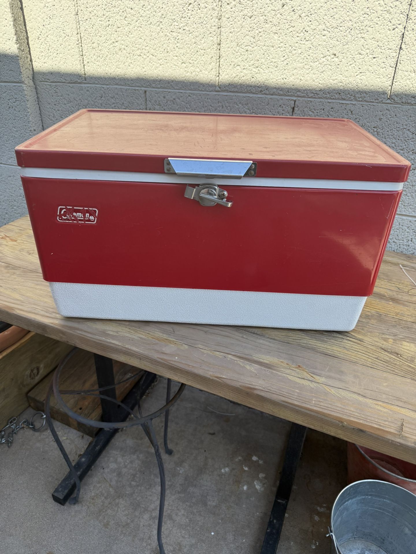Vintage Coleman Cooler 