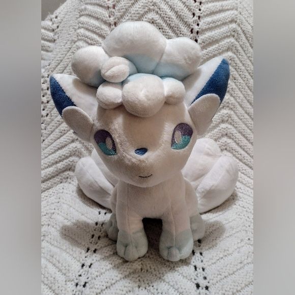 Alolan Vulpix Pokemon Plush Stuffed Animal 3rd Round 10" / 27cm Korean Exclusive