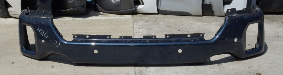 USED REF#M113 || 2020-2023 GMC  SIERRA 2500 / 3500HD DENALI || FRONT METAL BUMPER