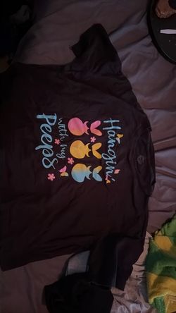 large social culture “hanging with my peeps” shirt 100% cotton