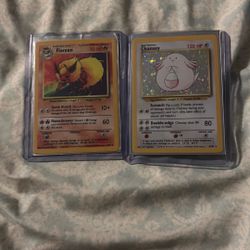 Flareon & Chansey Pokemon 