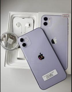 Apple iPhone 11 new Factory unlocked purple free gadget