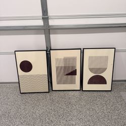 Three-Piece Art Set