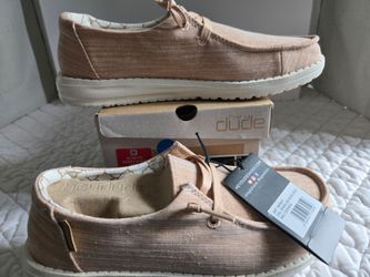 Hey Dude Wendy Sparkling Rose Gold Womens Size 7 NWT