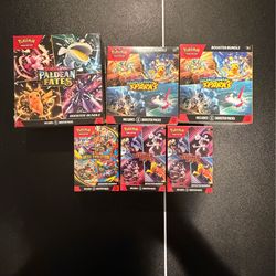 Sealed Pokemon Booster Bundles