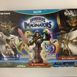 Skylanders Imaginators: Starter Pack (Nintendo Wii U, 2016) New, Open box. All pieces are included. The box has some damage (shown in photos) but the 