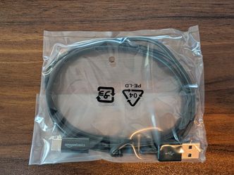3 ft USB-C to USB-A fast charger cable - NEW & UNOPENED