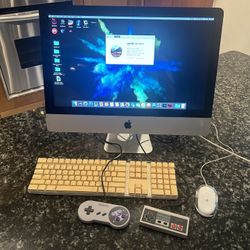 iMac With Vintage Games 