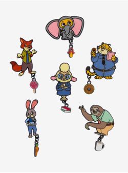 Loungefly Disney’s Zootopia Finnick the Elephant w/Pacifier Charmed Enamel Pin