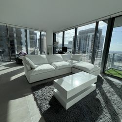 White Cloud Sectional (NEW IN BOXES)