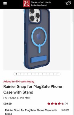 iPhone 17 Rainier Snap for MagSafe Phone Case with Stand