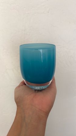 Authentic GlassyBaby Hand-Blown Glass Candle Holder