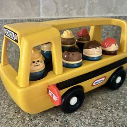Little tikes Vintage bus Toddle Tots Little People