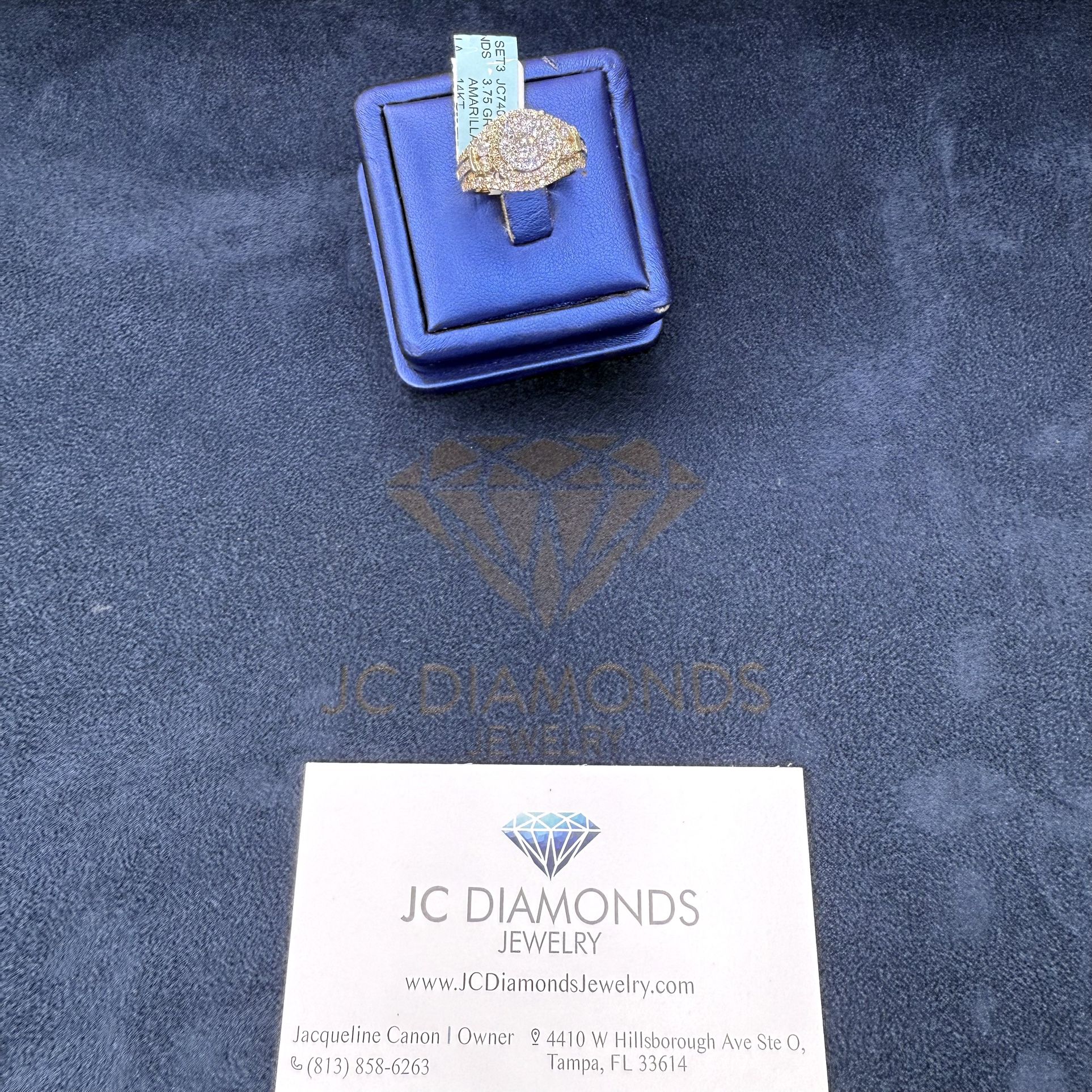 Ring Big Engagement Diamonds Real And Gold