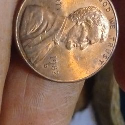 1982d Small Date Zinc Penny
