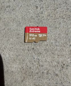 SANDISK 512GB Extreme microSDXC
